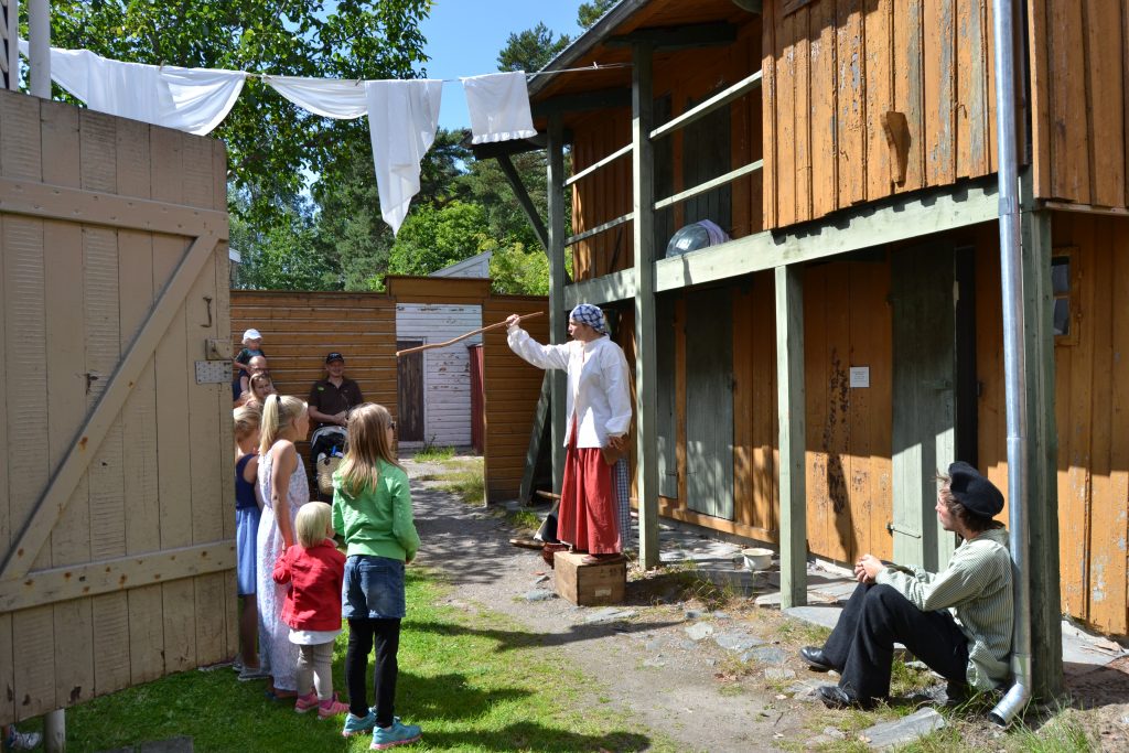 Familieteater på Kristiansand museum. Foto: Elisabeth Høibo©Visit Sørlandet