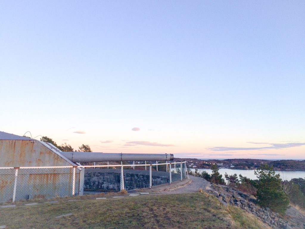 Kanonen på Kristiansand Kanonmuseum