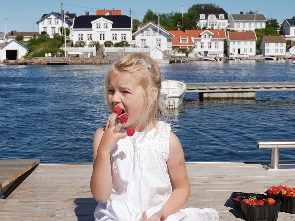 Pers brygge på Lyngør