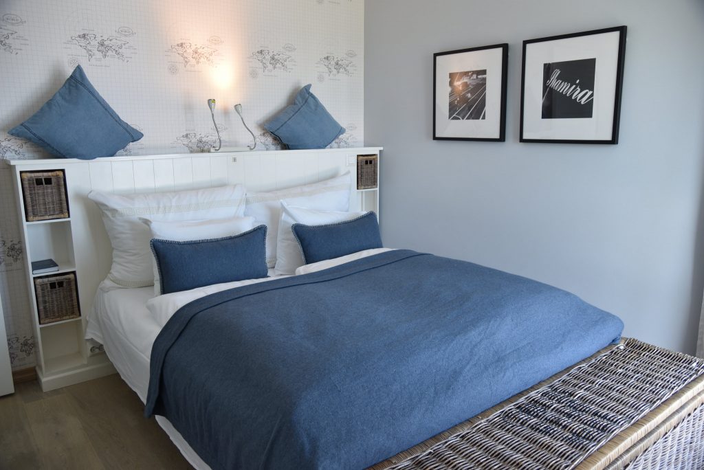 Lekre og innbydende rom på Strand Hotel Fevik. Foto: E. Høibo©Visit Sørlandet