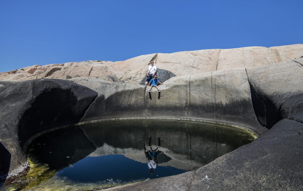 The potholes at Sild " jettegrytene"