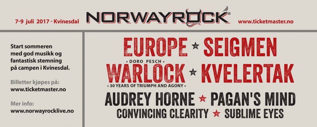 Norway Rock Festival 2017