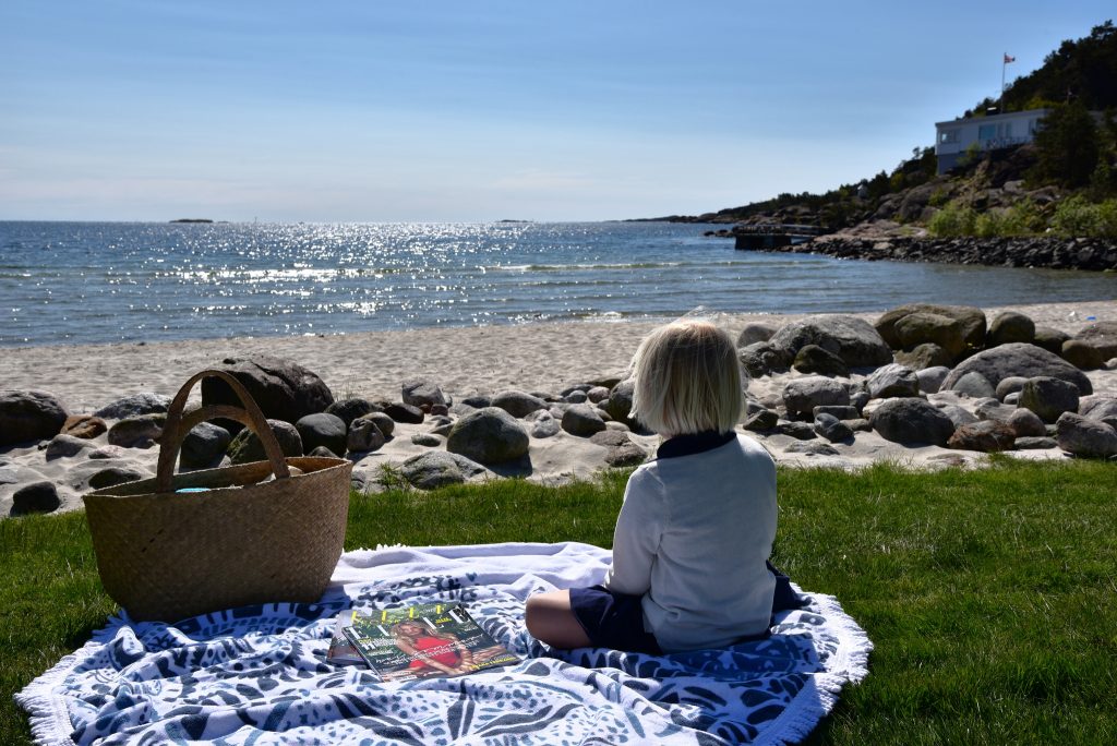 På Sørlandet går det ann å finne ei ensom strand. Foto: E. Høibo©Visit Sørlandet
