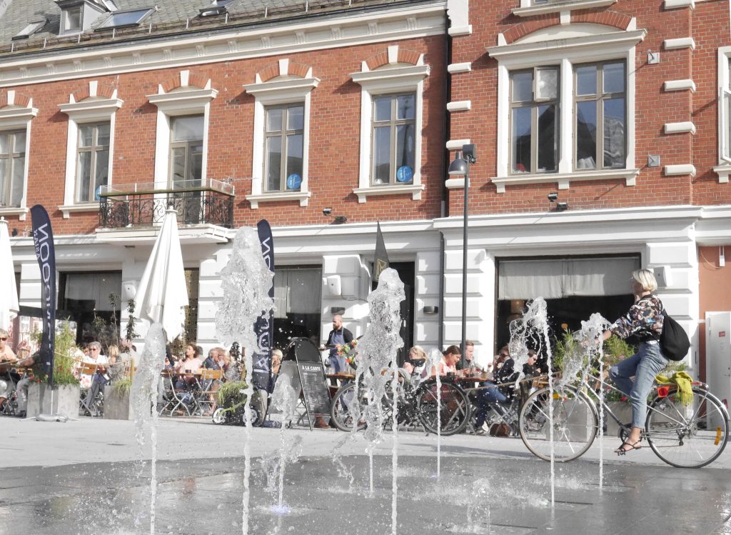 Fontene på Nedre Torv i Kristiansand