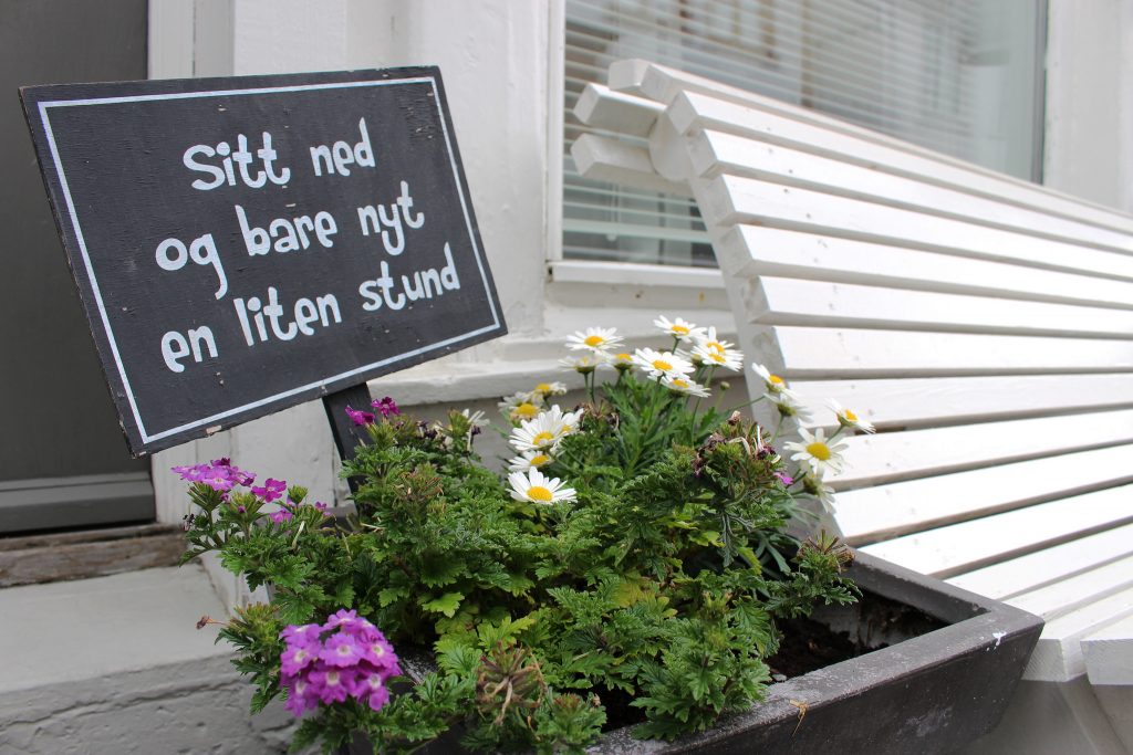 Detalj fra Hollenderbyen i Flekkefjord