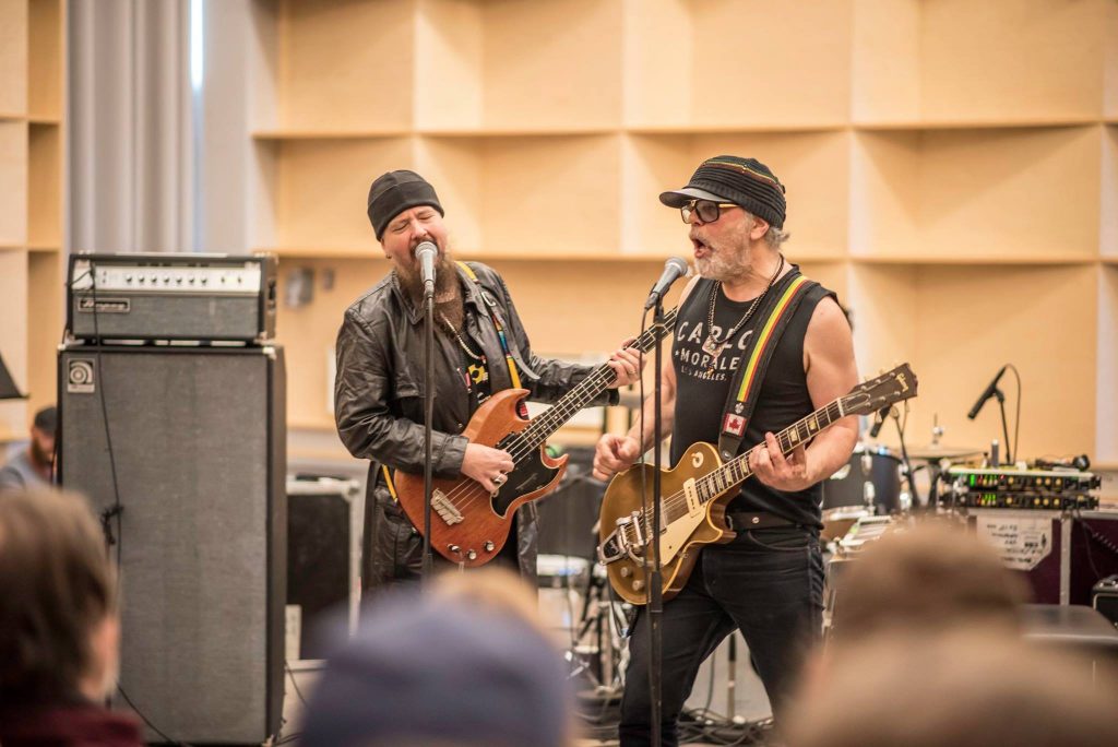 Daniel Lanois under Punkt Festivalen. Foto: Petter Sandell.