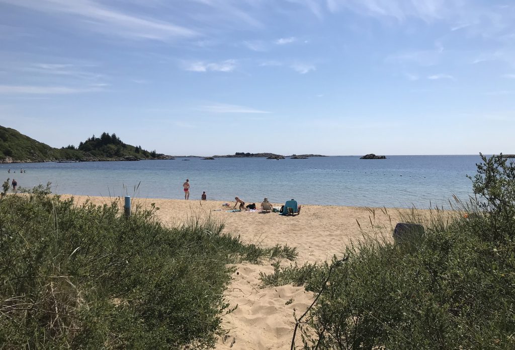 Lomsesanden strand