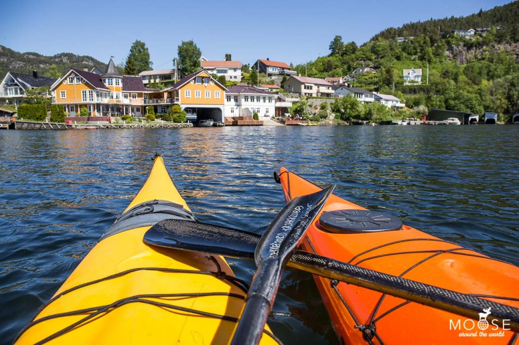 Kayaking Flekkefjord - Photo: Moose around the world.