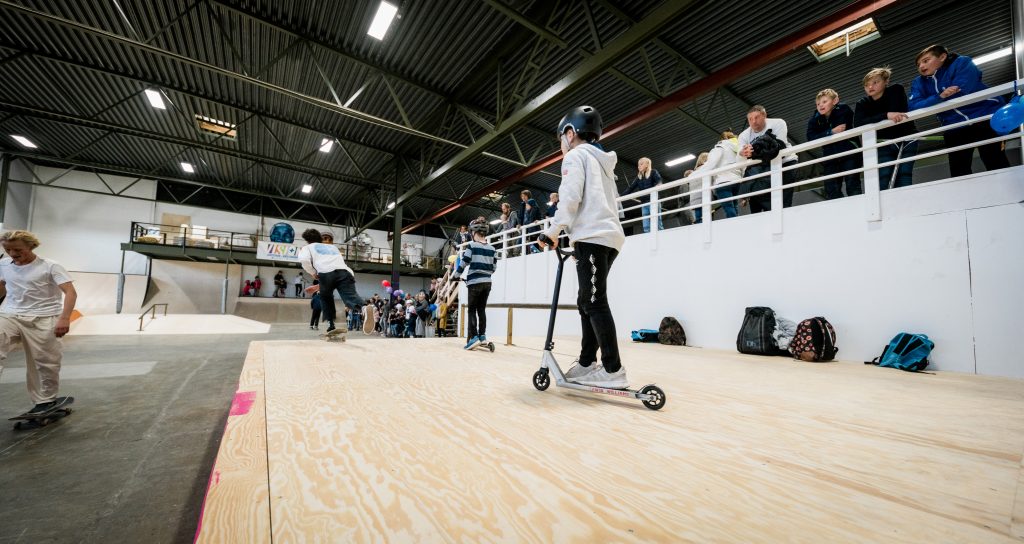 Forsøk deg i Visjon skatepark