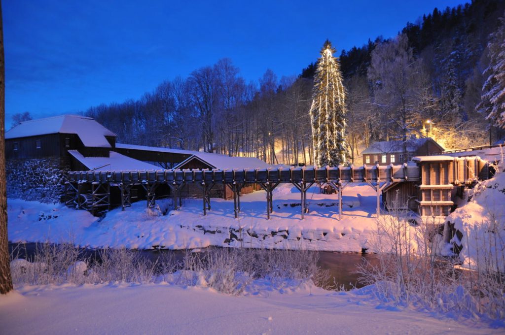 Skikkelig koselig julestemning på Næs jernverk