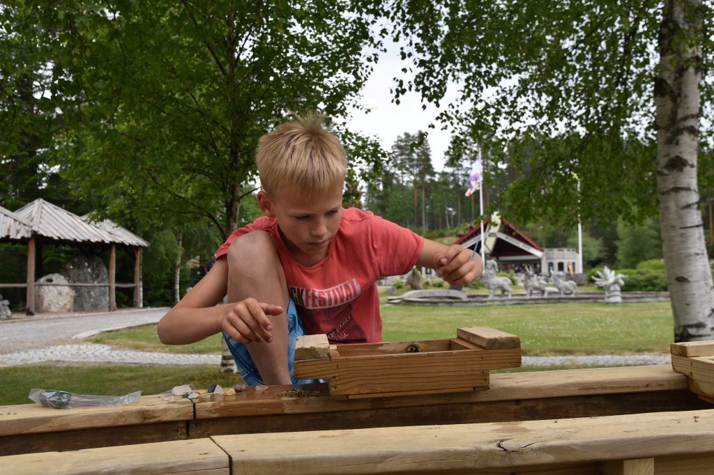 Så mye å finne på i Mineralparken. Foto: Elisabeth Høibo©Visit Sørlandet